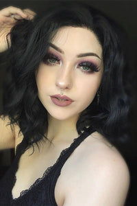 14" Black Lace Front Synthetic Hair Wig 20238 - StarLite Hair