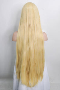 36" Blonde Fashion Synthetic Hair Wig 40041