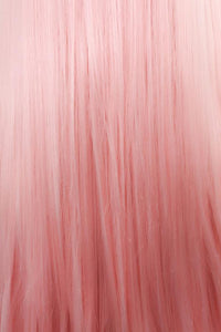 24" Pink Lace Front Synthetic Wig 20274
