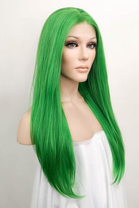 24" Green Lace Front Synthetic Hair Wig 20023 - StarLite Hair