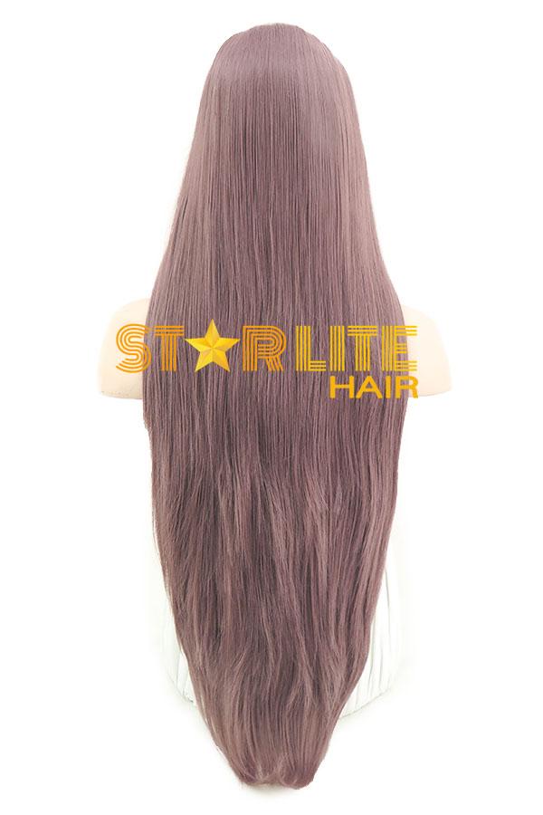 28" Ash Purple Lace Front Synthetic Wig 10216 - StarLite Hair