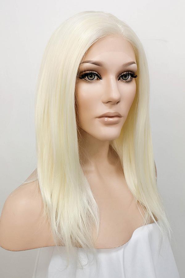 16" Light Blonde Lace Front Synthetic Wig 20133