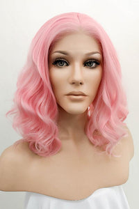 12" Pink Lace Front Synthetic Hair Wig 20236 - StarLite Hair