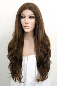 26" Mixed Brunette Lace Front Synthetic Wig 20147 - StarLite Hair