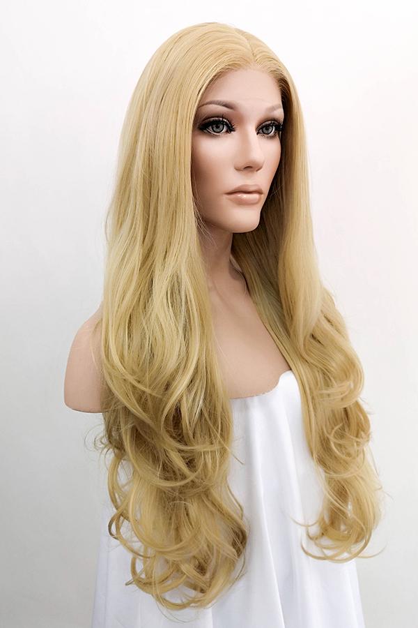 26" Mixed Blonde Lace Front Synthetic Wig 20148 - StarLite Hair