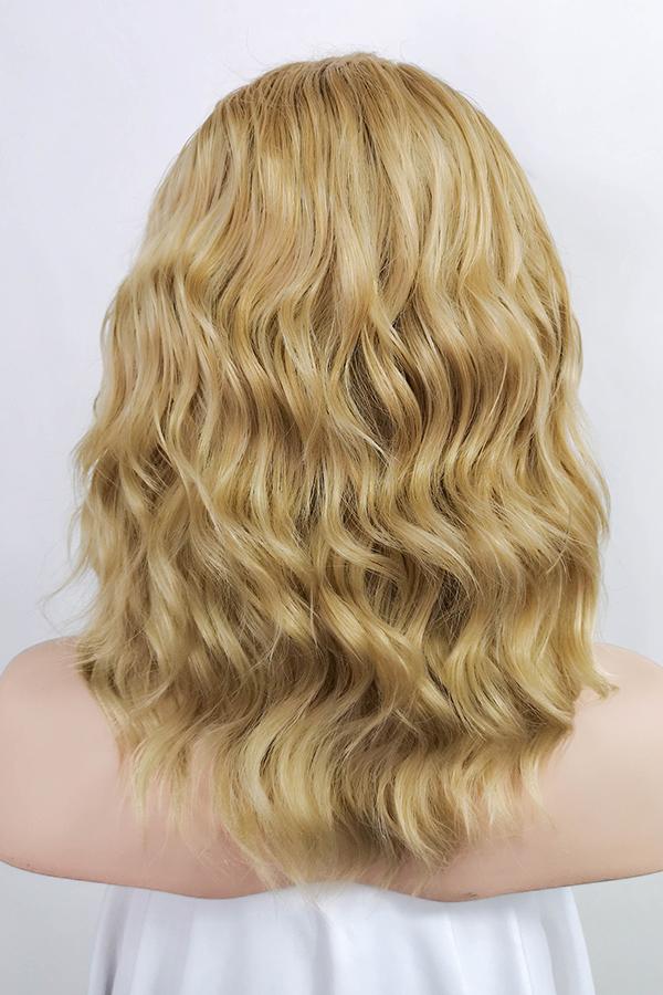 14" Blonde Lace Front Synthetic Hair Wig 20258