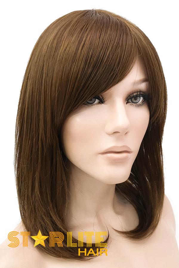 14" Brown Lace Front Synthetic Wig 40028 - StarLite Hair
