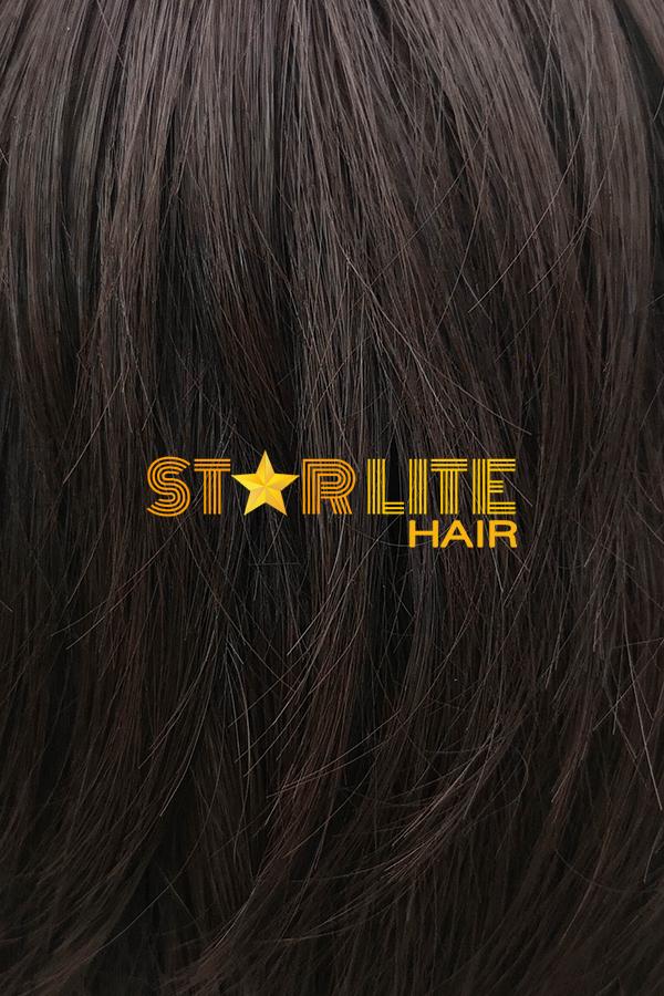 8" Black Lace Front Synthetic Wig 40030 - StarLite Hair