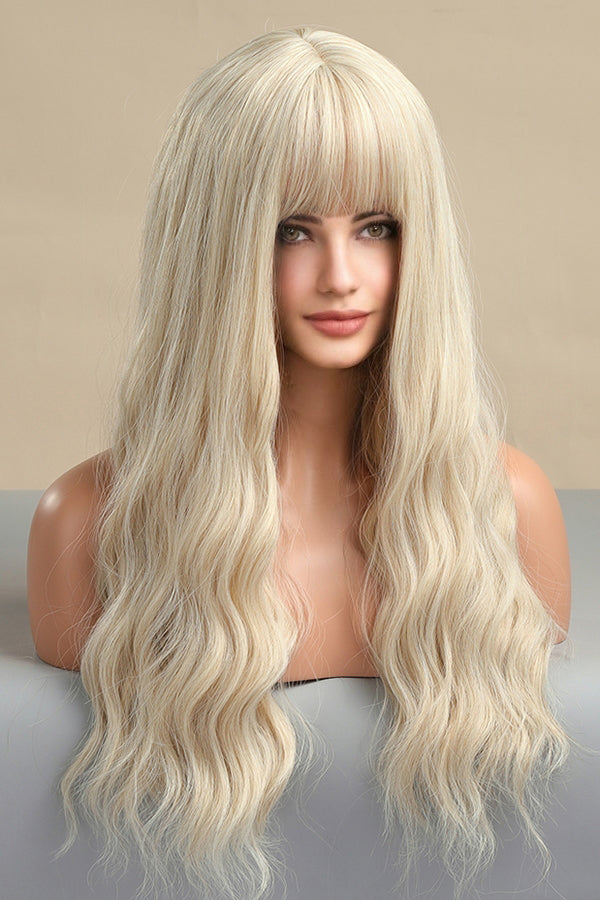 26" Mixed Blonde Fashion Synthetic Hair Wig 50263